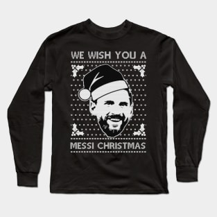 Funny Christmas A Messi Christmas Long Sleeve T-Shirt